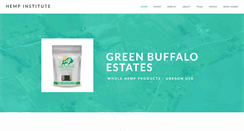 Desktop Screenshot of greenbuffaloestates.com